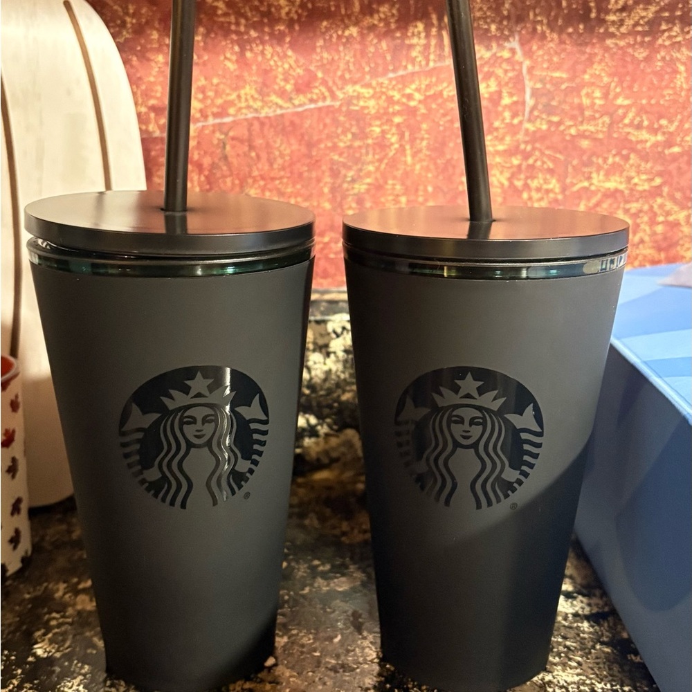Starbucks Matte Black Tumbler (1)